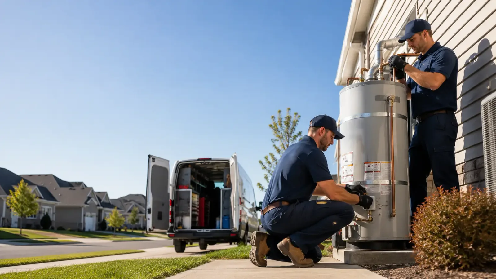 Water Heater Installation in Bridgeport, OH